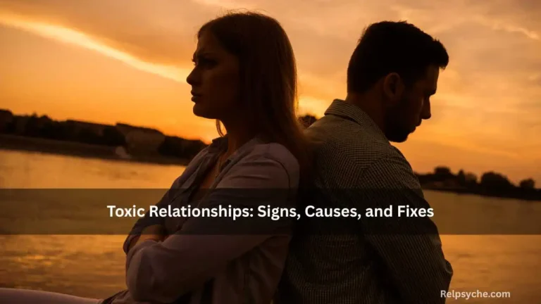Toxic Relationships: Signs, Causes, and Fixes