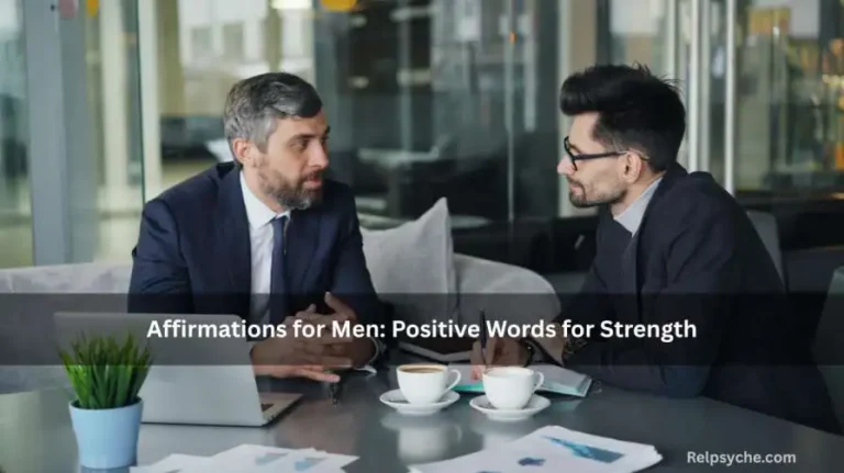 Affirmations for Men: Positive Words for Strength