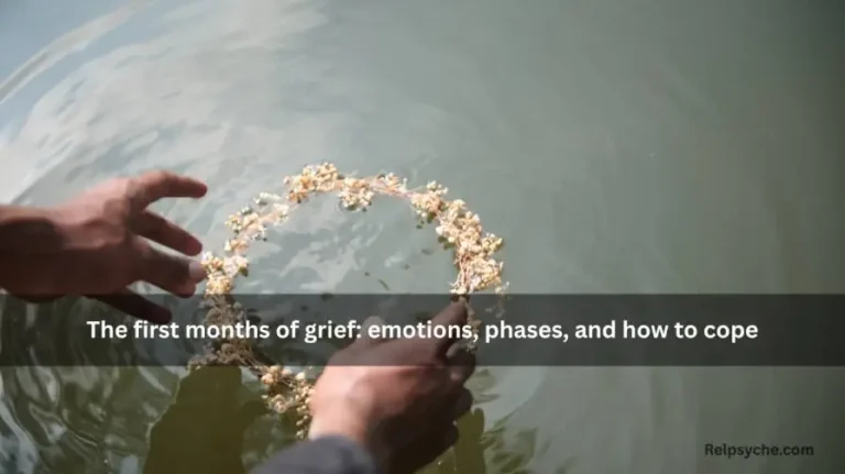 The first months of grief: emotions, phases, and how to cope