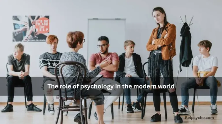 The role of psychology in the modern world